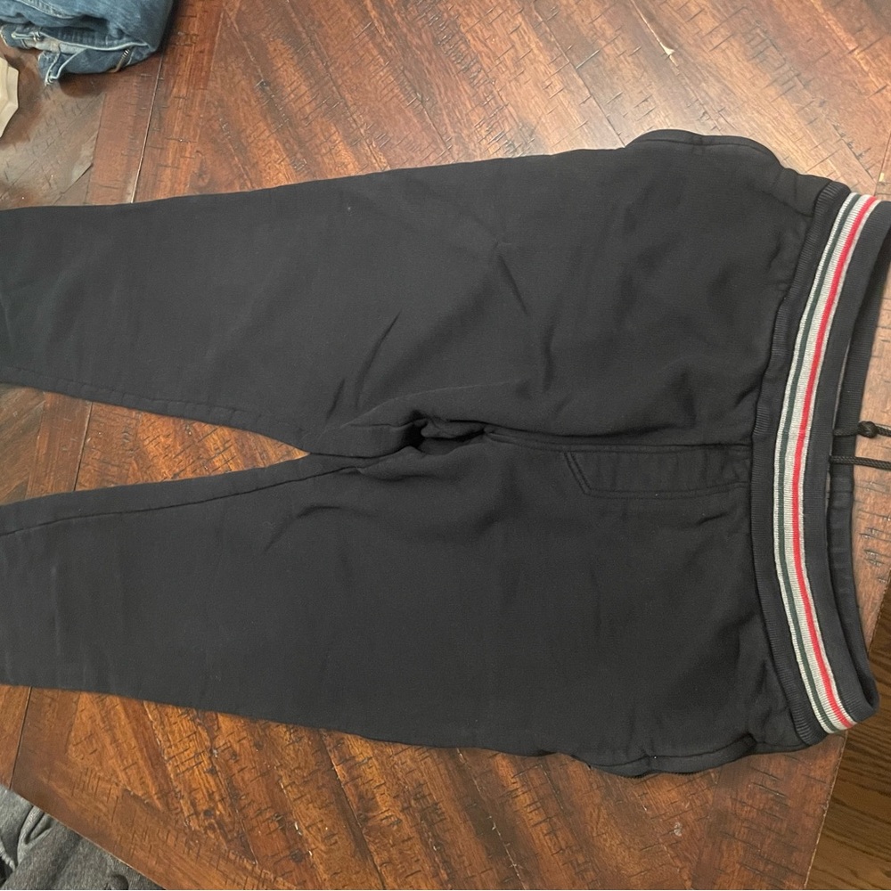Black Gucci sweat pants (authentic)
